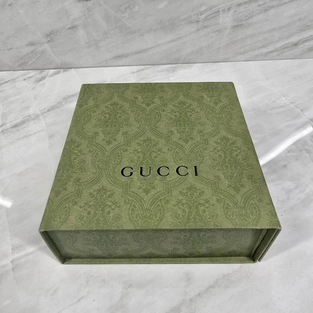 Gucci GG Supreme Brown Canvas Leather Belt - Reversible - Picture 9 of 9